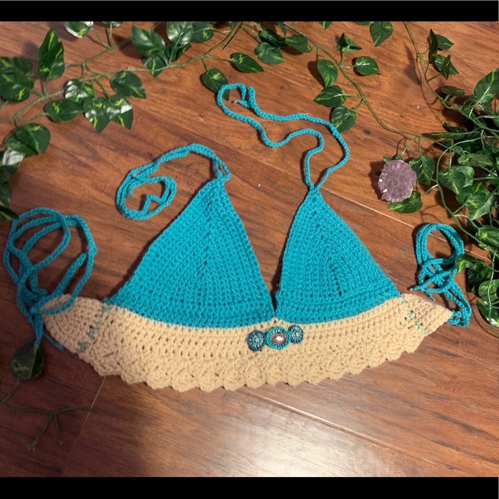 🌀 HANDMADE 💠 Crochet 💙 Top ✨🌀